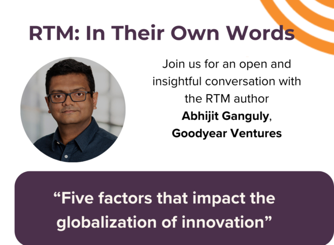 RTM: In Their Own Words with Abhijit Ganguly, Goodyear Ventures