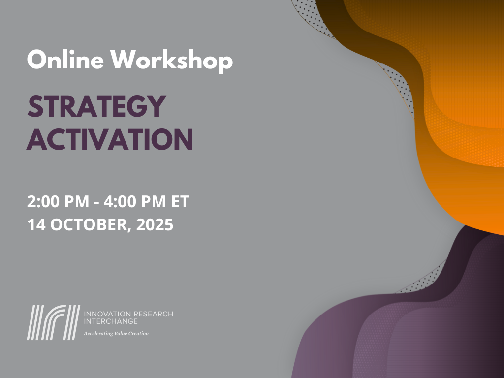 IRI Workshop: Strategy Activation
