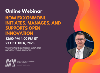 Webinar: How ExxonMobil initiates, manages, and supports open innovation