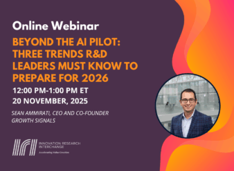 Webinar: Beyond the AI Pilot: Three Trends R&D Leaders Must Know to Prepare for 2026