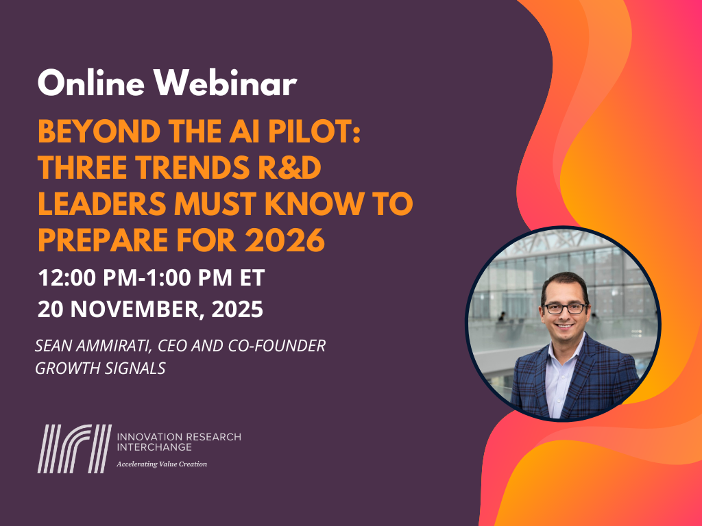 Webinar: Beyond the AI Pilot: Three Trends R&D Leaders Must Know to Prepare for 2026