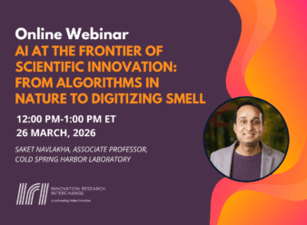 Webinar: AI at the Frontier of Scientific Innovation: From Algorithms in Nature to Digitizing Smell