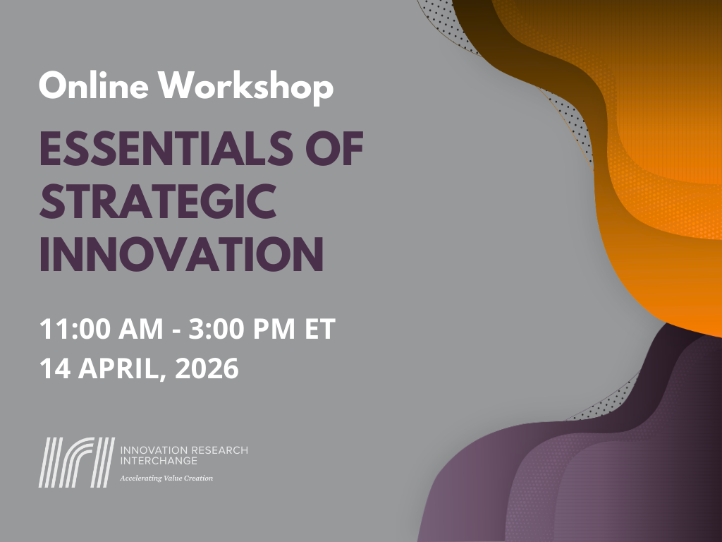 Workshop: Essentials of Strategic Innovation 