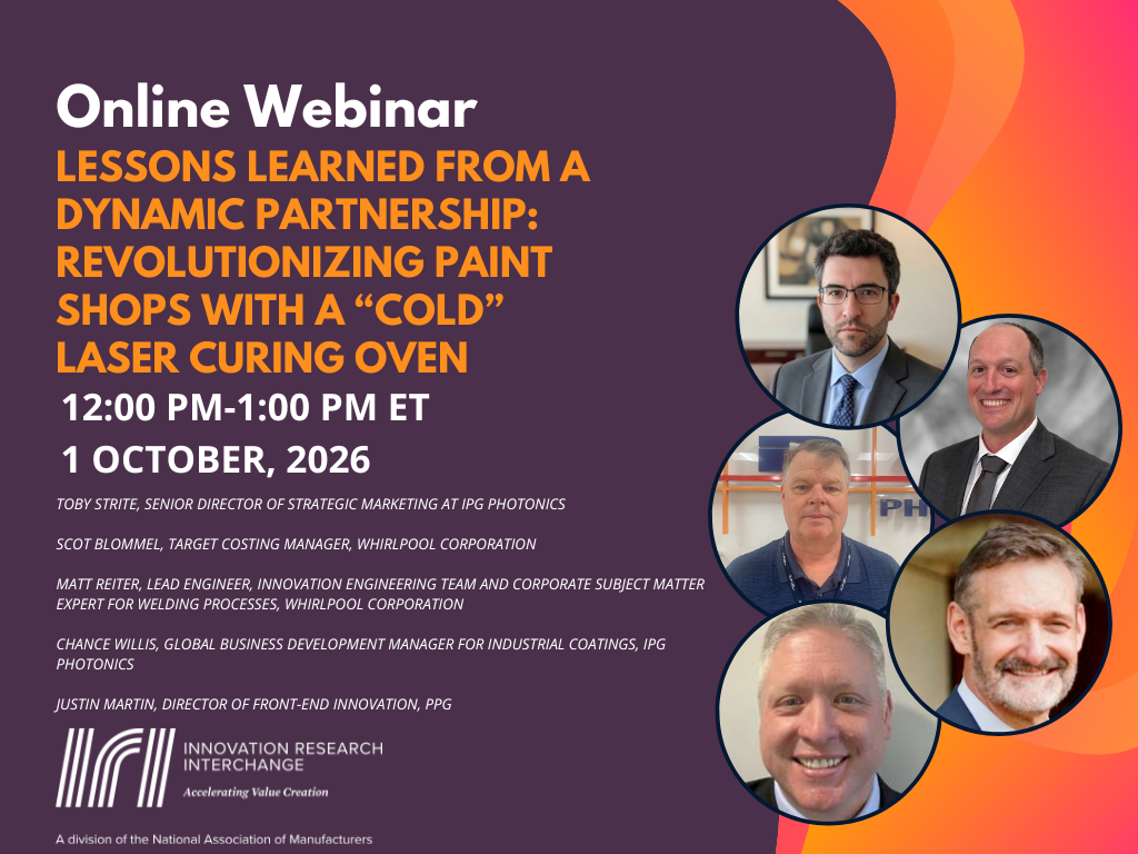Webinar: Lessons Learned from a Dynamic Partnership: Revolutionizing Paint Shops with a “cold” Laser Curing Oven