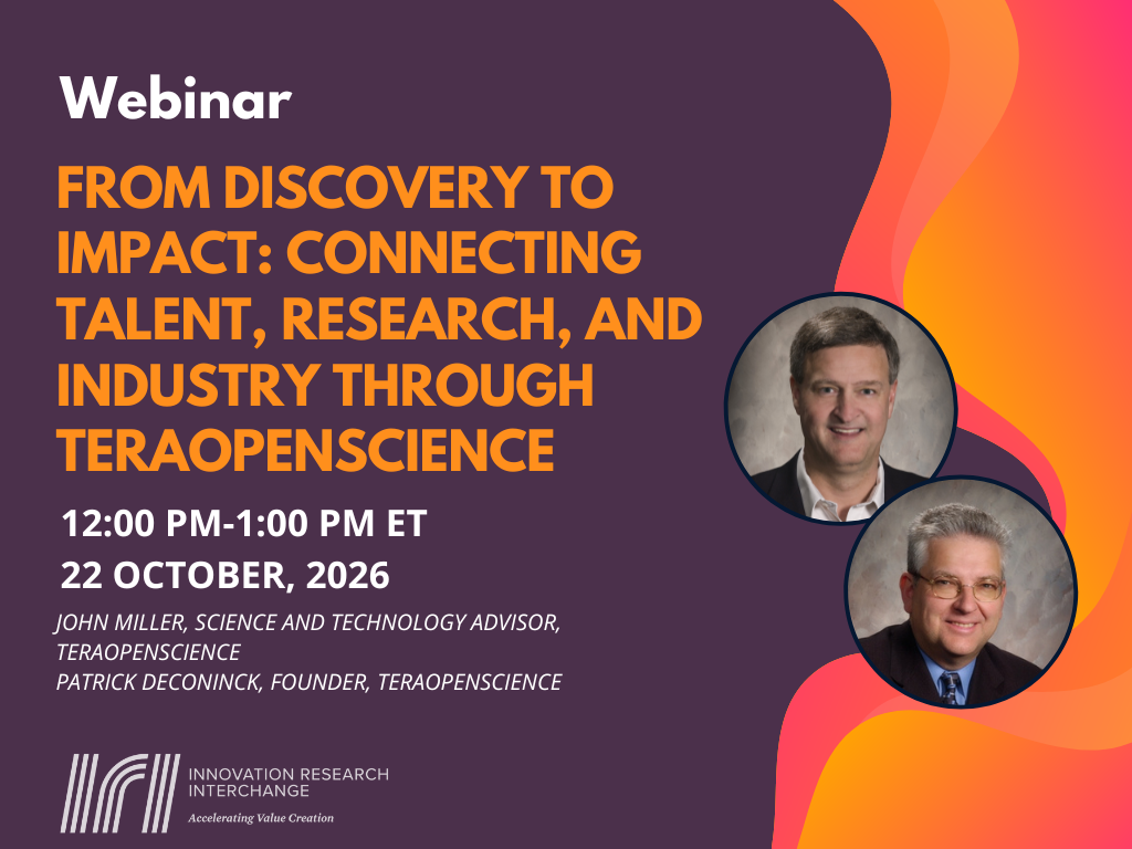 Webinar: From Discovery to Impact: Connecting Talent, Research, and Industry Through TeraOpenScience