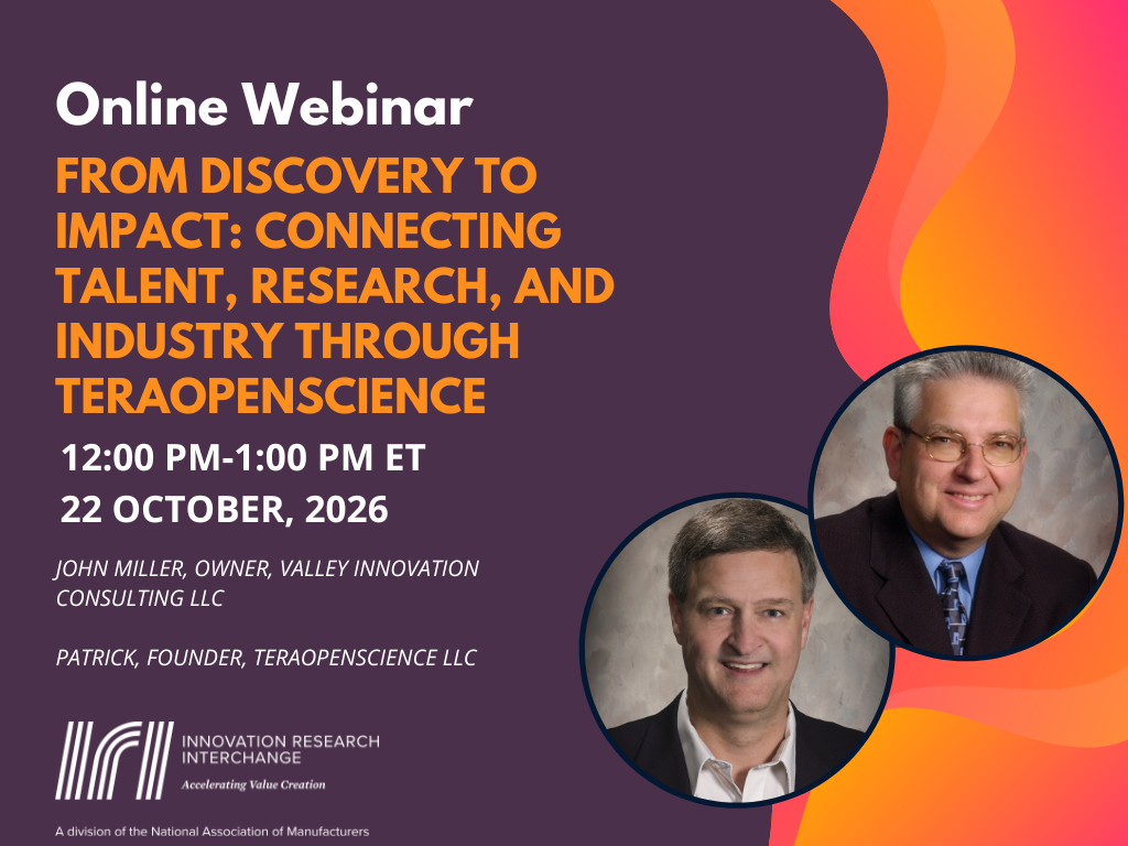 Webinar: From Discovery to Impact: Connecting Talent, Research, and Industry Through TeraOpenScience